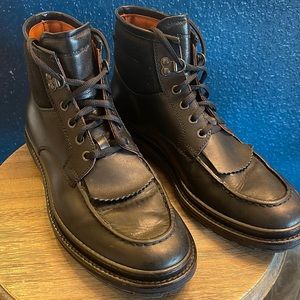Ermenegildo Zegna Luxury lace up boots - like new condition!